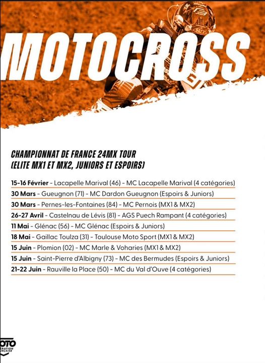 24 MX Tour 2025 - Championnat de France Motocross à Rauville-la-Place (50)